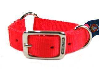Hamilton Pet - Safe-Rite Dog Collar with Tape - Orange - 1 x 18 Inch