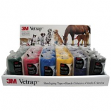 3M -Vetrap Bandaging Tape Display - Assorted - 24 Piece
